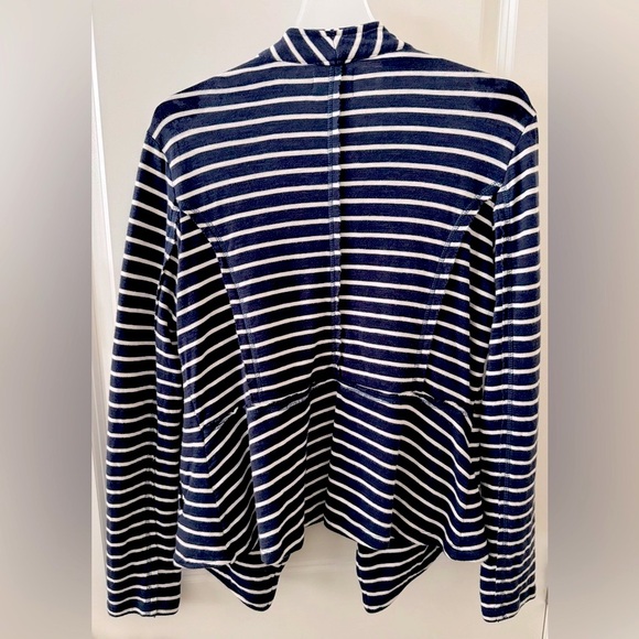 Caslon/Nordstrom drape collar open front blazer, Size M - Picture 5 of 10